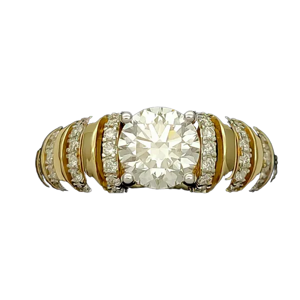 Timeless Whisper Diamond Ladies Ring - View 2