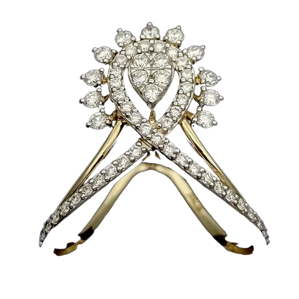 Timeless Petal Diamond Ladies Ring MNRL1253