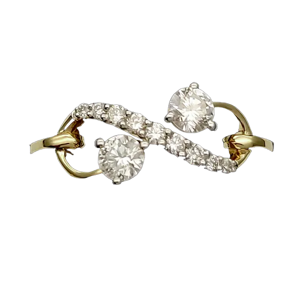 Delicate Dawn Diamond Ladies Ring - View 2