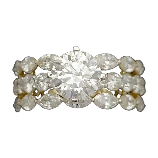 Delicate Ember Diamond Ladies Ring MNRL1280